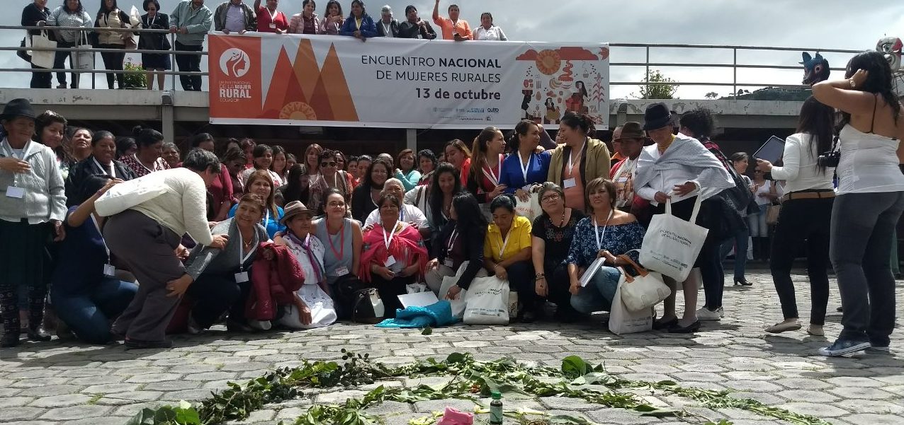 Celebramos el Día Internacional de la Mujer Rural en Quito, Ecuador