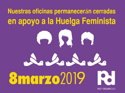 Nos sumamos a la huelga feminista internacional de 2019