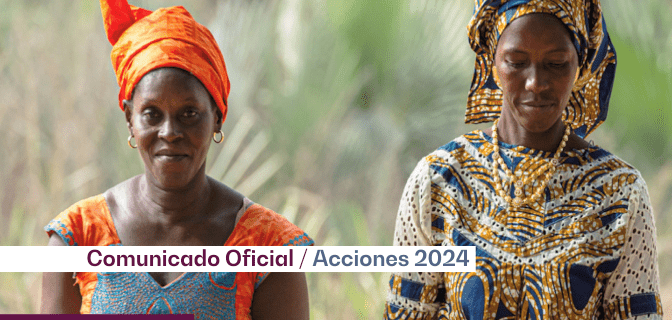 Comunicado Oficial | Acciones 2024