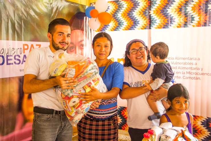 Prestamos atención inmediata a 148 Familias en Chiquimula, Guatemala