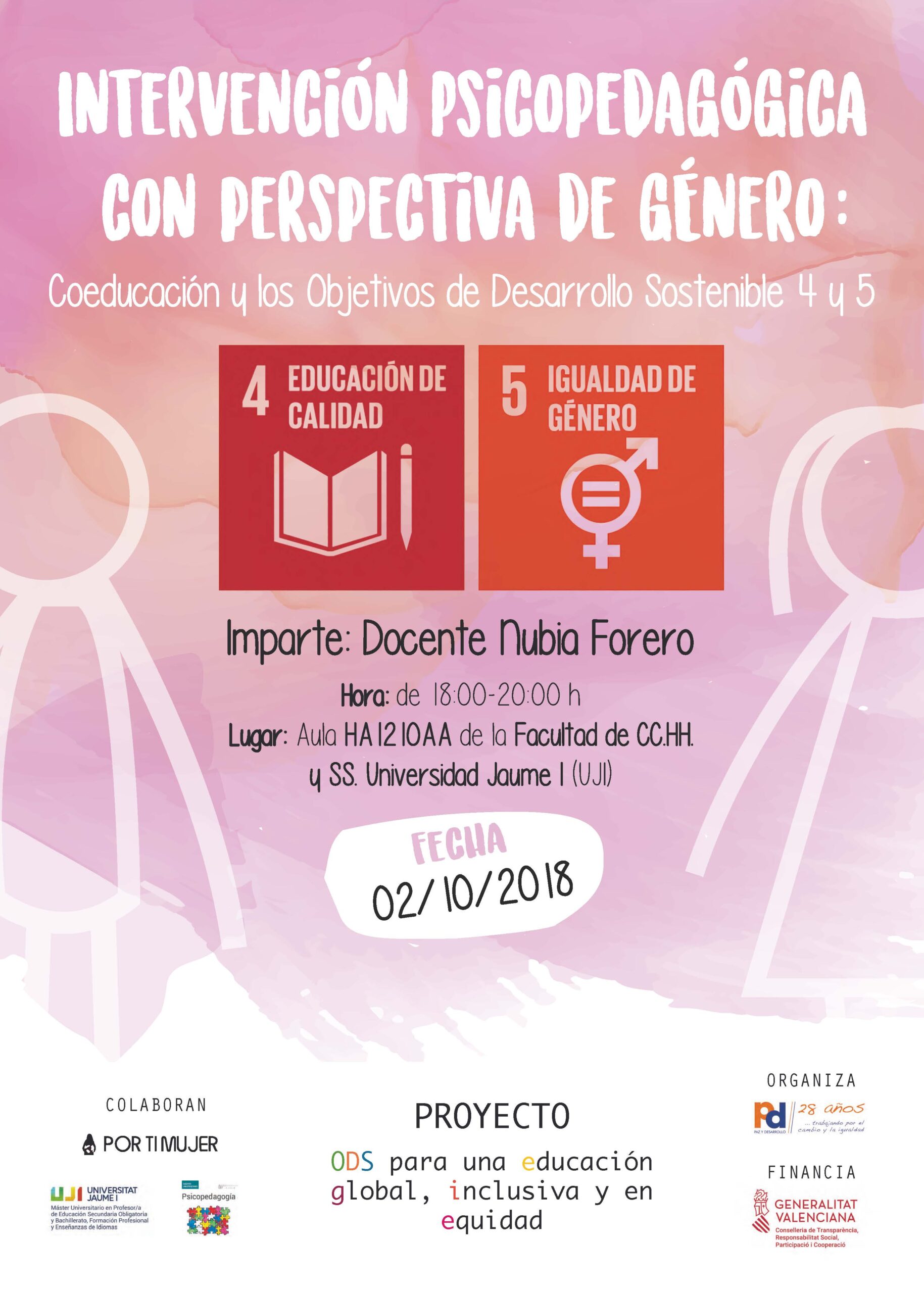 Colaboramos con la Universidad Jaume I de Castellón en la sensibilización sobre los ODS