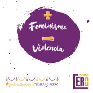 MÁS FEMINISMO, MENOS VIOLENCIA logo