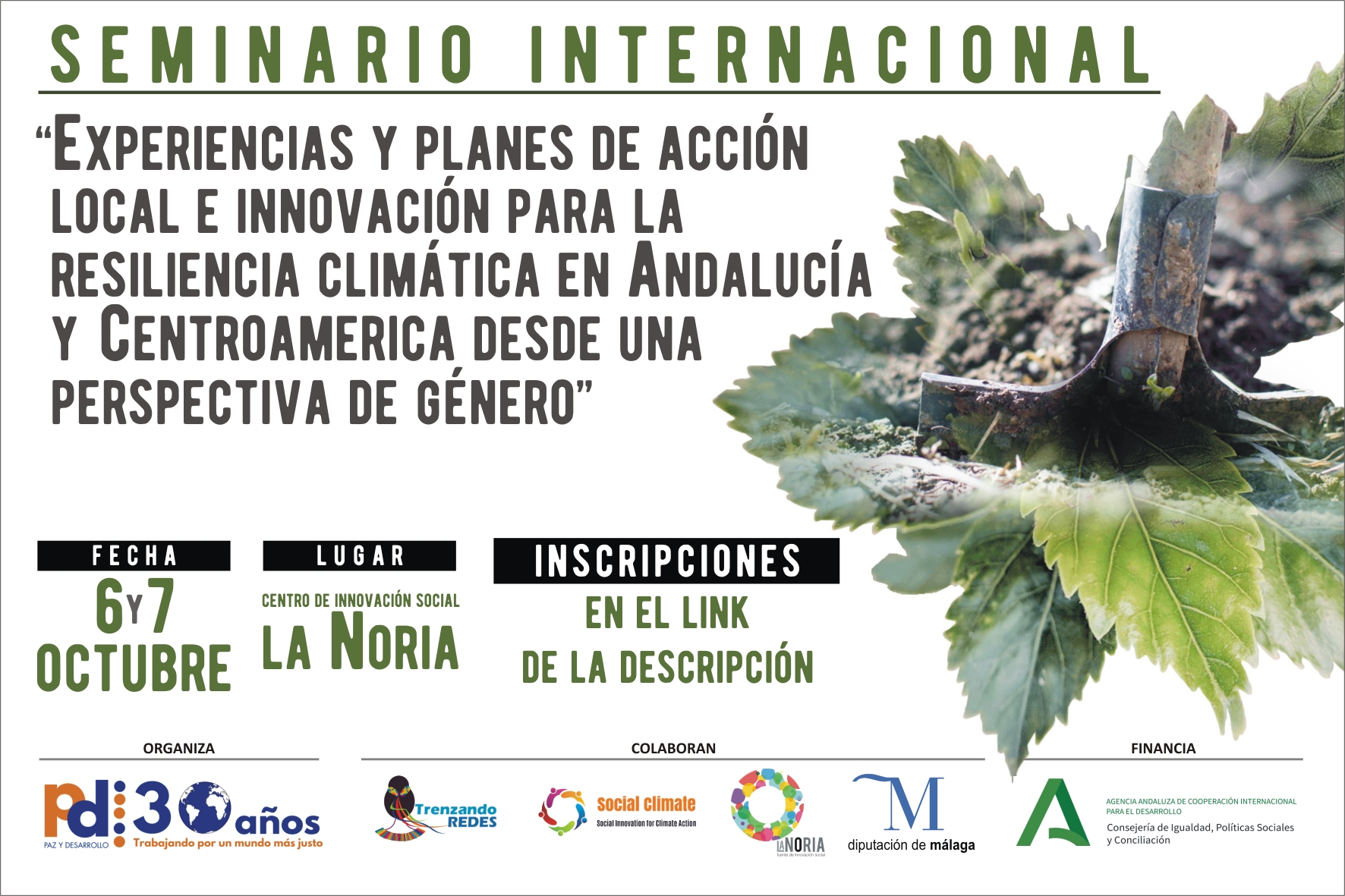 Seminario Internacional para la Resiliencia Climática