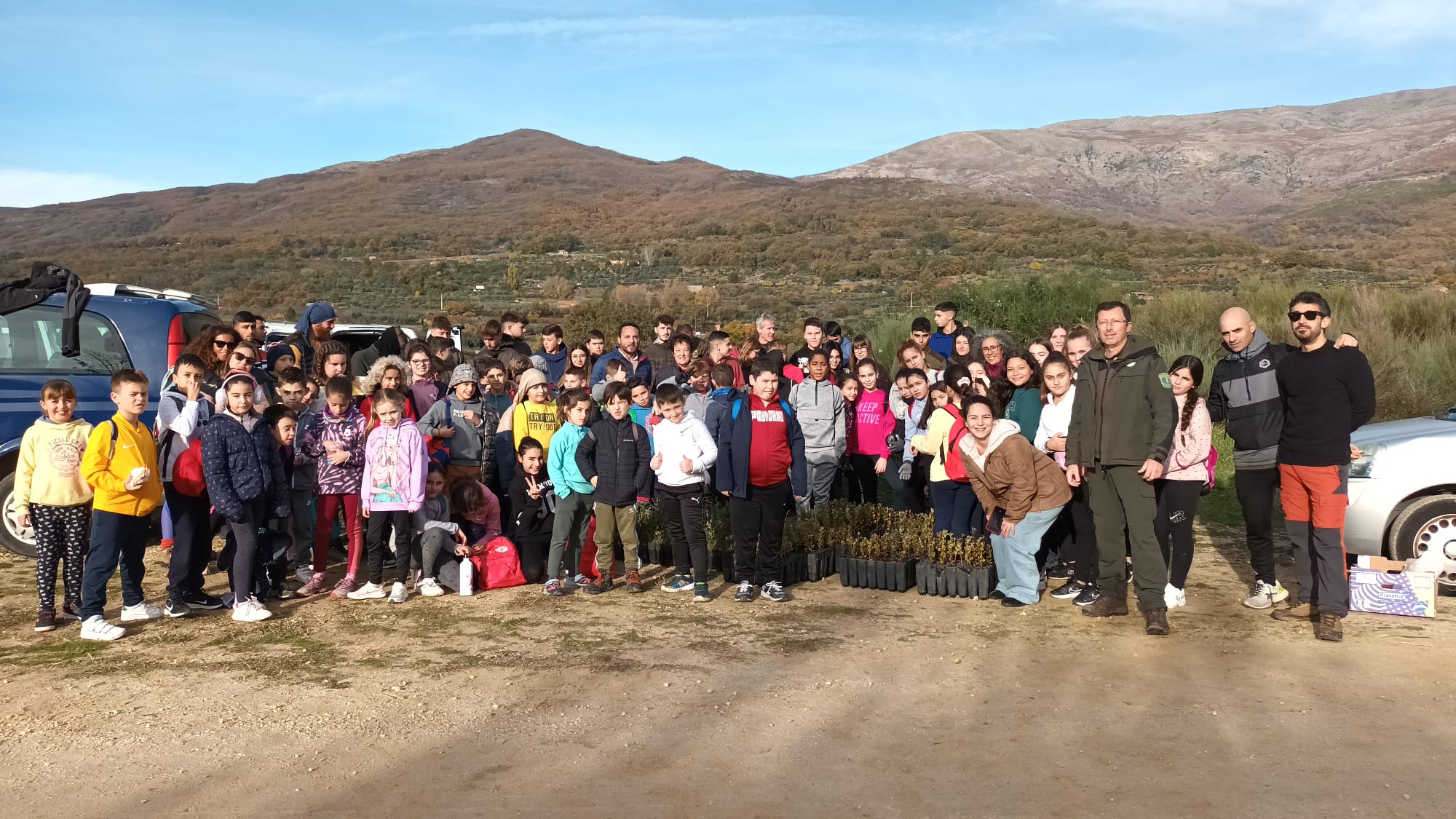 Reforestación: Aldea Nueva de la Vera. Extremadura