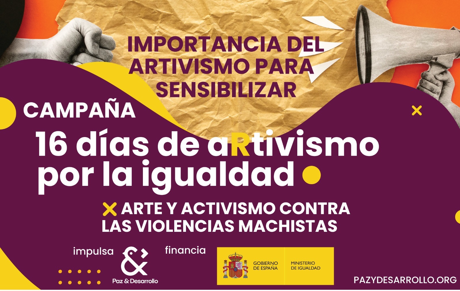16 días de aRtivismo por la igualdad