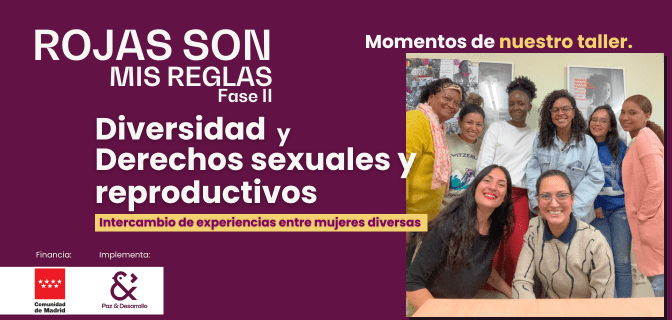 Continuamos con el ciclo de talleres de  “Rojas son Mis Reglas” en Madrid
